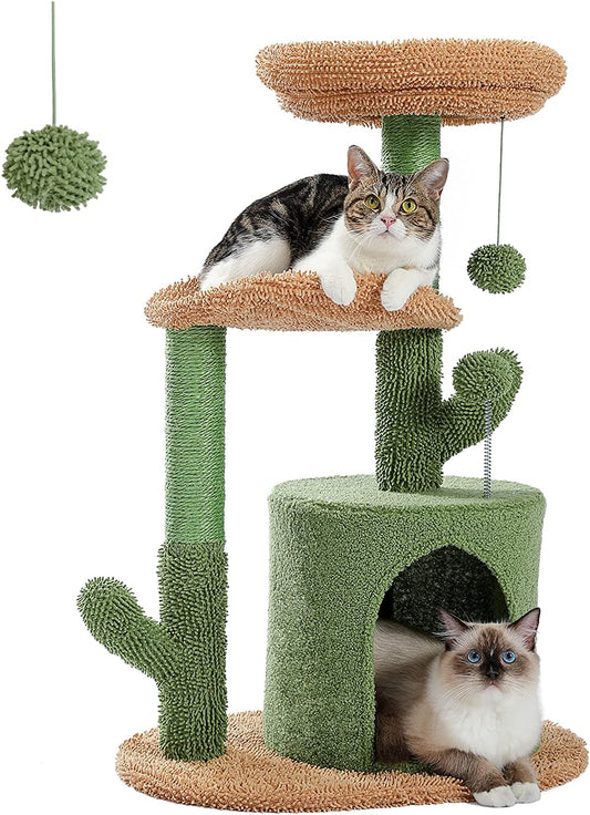 Prickly Playhouse Cat Tower 